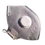 朝美2001-4 带活性炭呼吸阀防护N95口罩