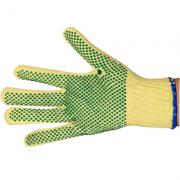 杜邦Dupont Kevlar纤维制点塑防割手套 针织7针