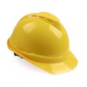 MSA 10172477 V-Gard 豪华型安全帽（ABS 黄色 超爱戴 灰针织 尼龙 D）