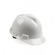 MSA梅思安10172879 V-Gard 标准型安全帽（白色ABS， 超爱戴 灰针织 尼龙 D）