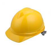 世达 TF0101Y V顶黄色标准型安全帽
